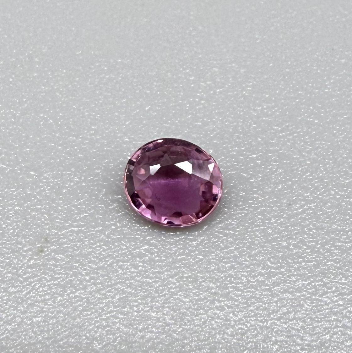 Natural untreated raspberry pink tourmaline, 0.33 ct from Nigeria with raspberry pink colour, eye-clean clarity and excellent brilliance.