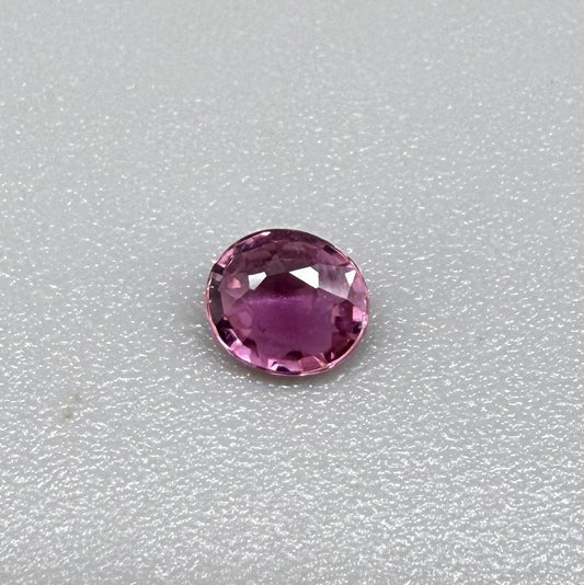 Natural untreated raspberry pink tourmaline, 0.33 ct from Nigeria with raspberry pink colour, eye-clean clarity and excellent brilliance.
