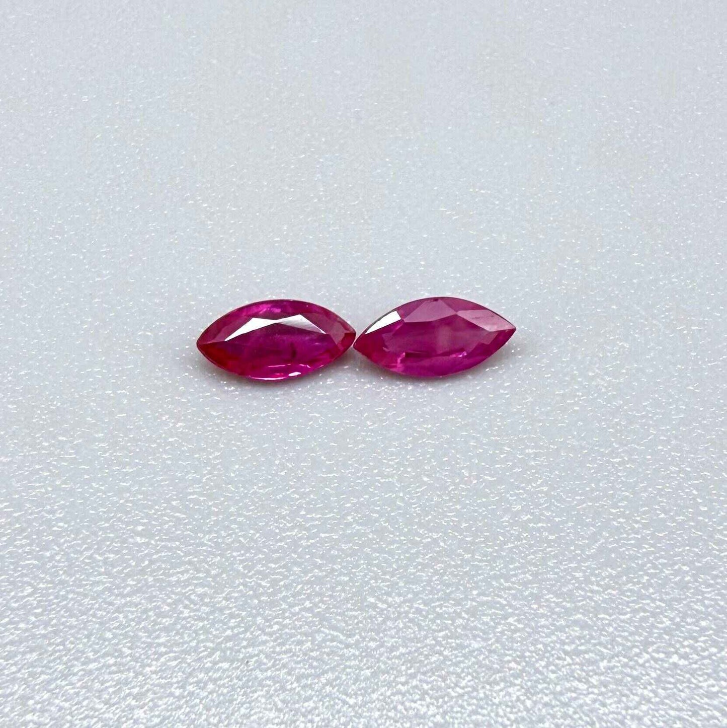 Pink Ruby Pair Marquise - 0.34 Ct