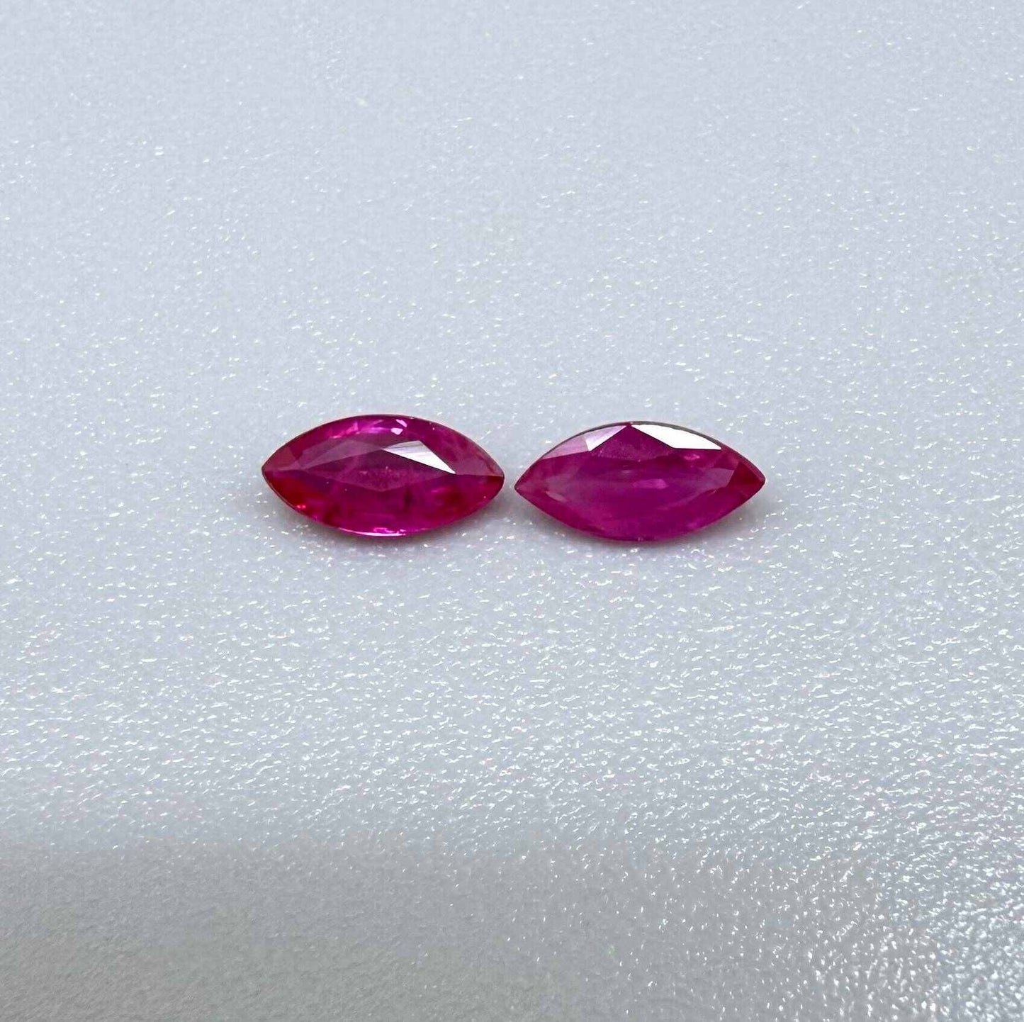 Pink Ruby Pair Marquise - 0.34 Ct