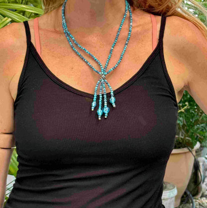 Jasper Beaded Necklace