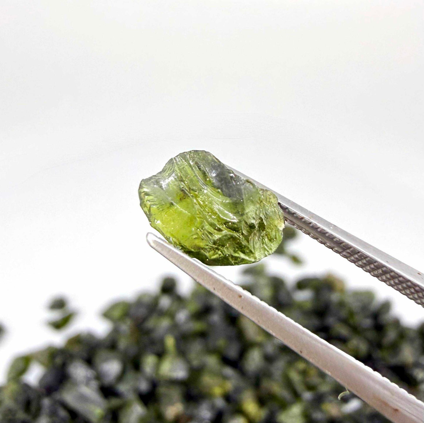 Yellowish-Green Tourmaline Rough – 4,750 ct (R25/1) – Sold in 20g units