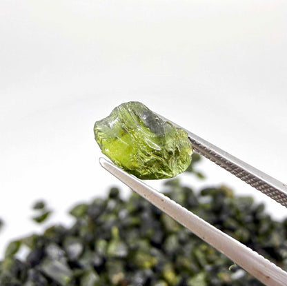 Yellowish-Green Tourmaline Rough – 4,750 ct (R25/1) – Sold in 20g units