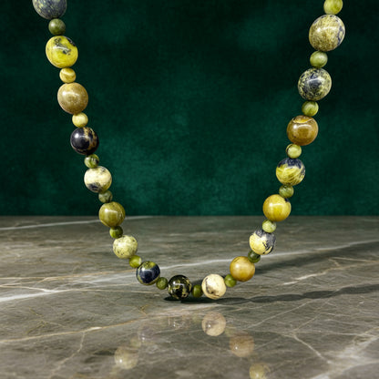 Jasper Beaded Necklace