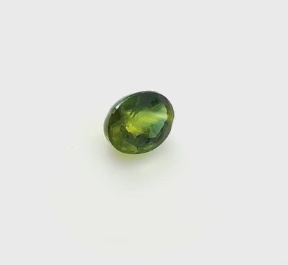 Bi-Color (Blue Yellow) Sapphire Oval 1.29 Ct