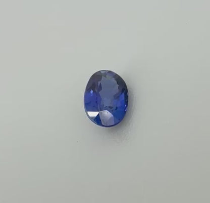 Royal Blue Sapphire Oval 1.15 Ct