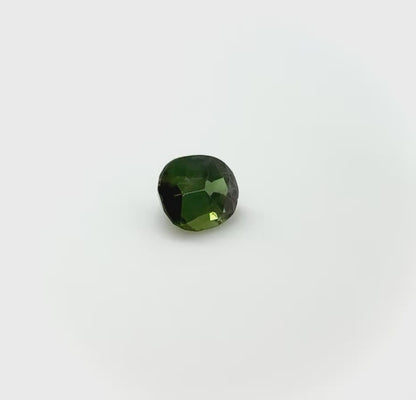 Green Sapphire Oval 0.81 Ct