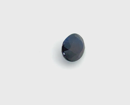 Dark Blue Sapphire Oval 1.35 Ct