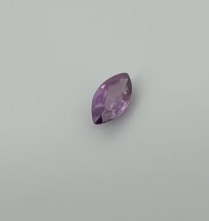 Pink-Purple Sapphire Marquise 0.83 Ct