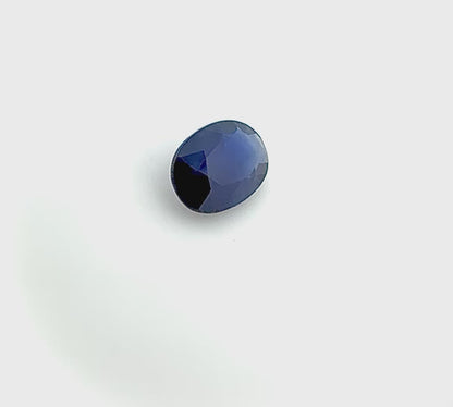 Blue Sapphire Oval 1.13 Ct
