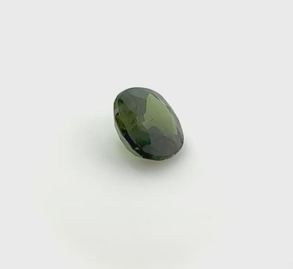 Green Sapphire Cushion 1.68 Ct