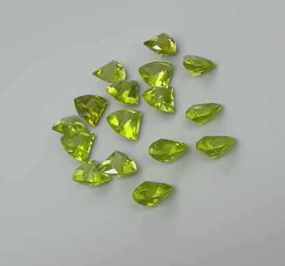 Yellow Green Peridot Lot Fancy 13.2 Ct