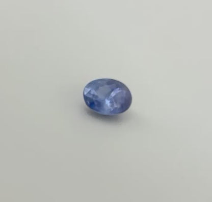 Blue Sapphire Oval 0.67 Ct