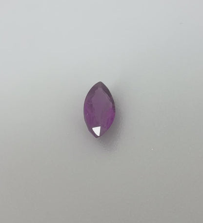 Purple Sapphire Marquise 0.84 Ct