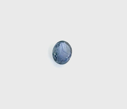 Pale Blue Sapphire Oval 0.94 Ct