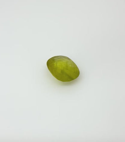 Yellow Sapphire Cushion 4.92 Ct
