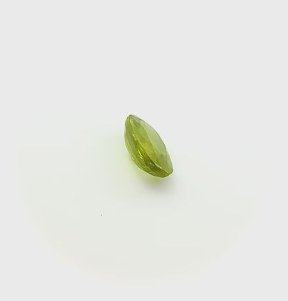 Yellow Sapphire Oval 1.38 Ct