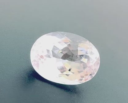 Huge Very Light Purple Amethyst Oval/Fancy 15.39 Cts