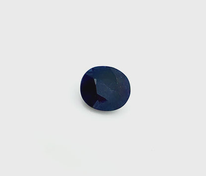 Very Dark Blue Sapphire Cushion 3.5 Ct