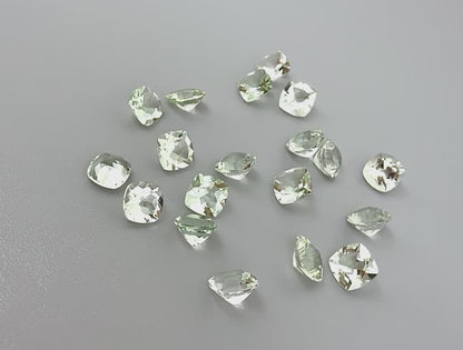 Pale Mint Aquamarine Lot Radiant 14.62 Ct